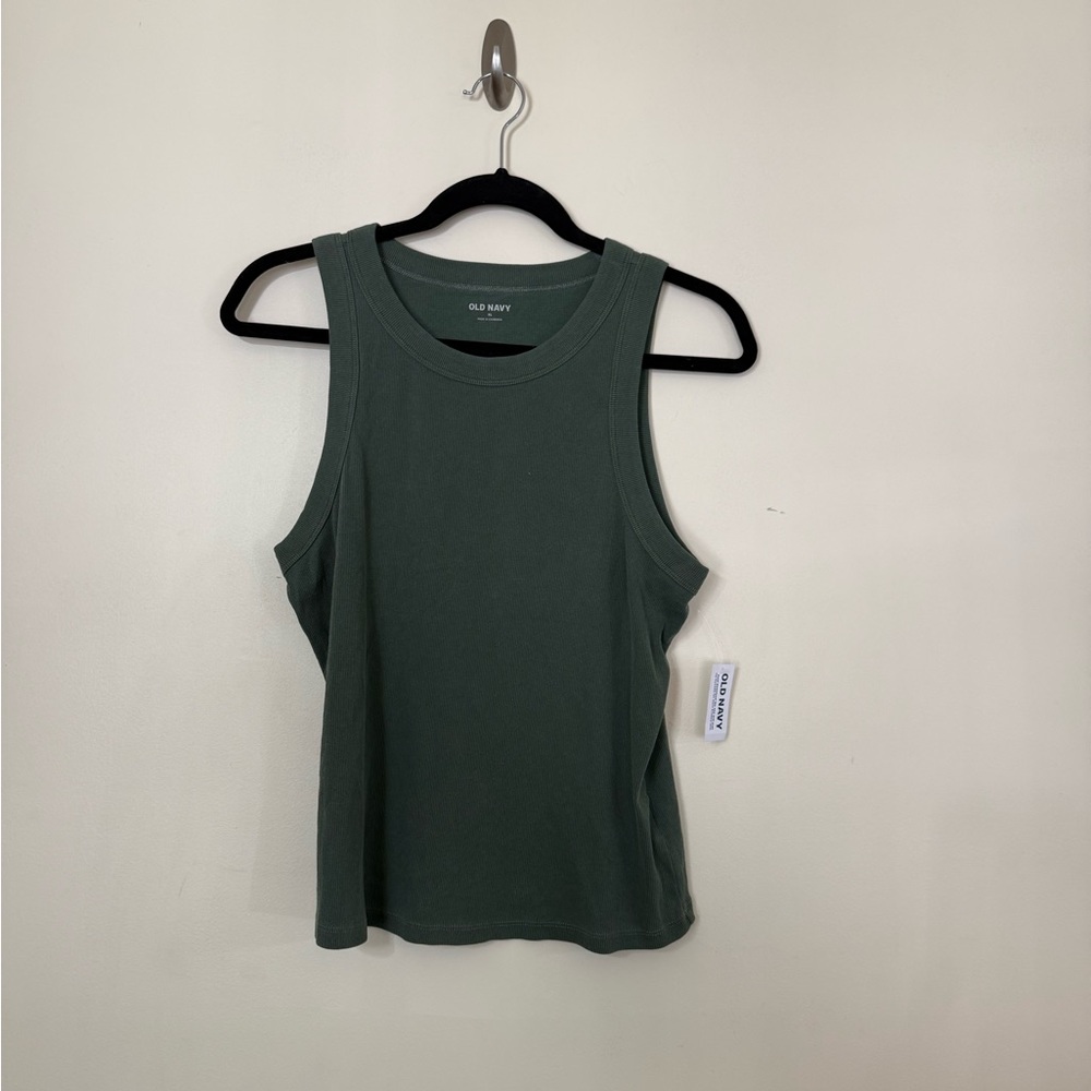 Old Navy Women's Dark Green Tank Top